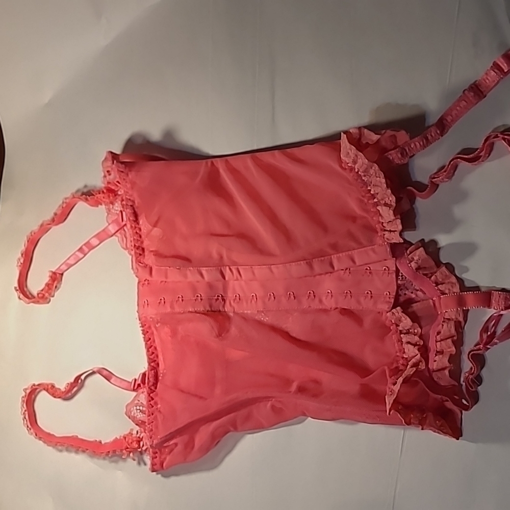 Women's Sexy Vintage Corset Garter Bustier - Picture 8 of 12
